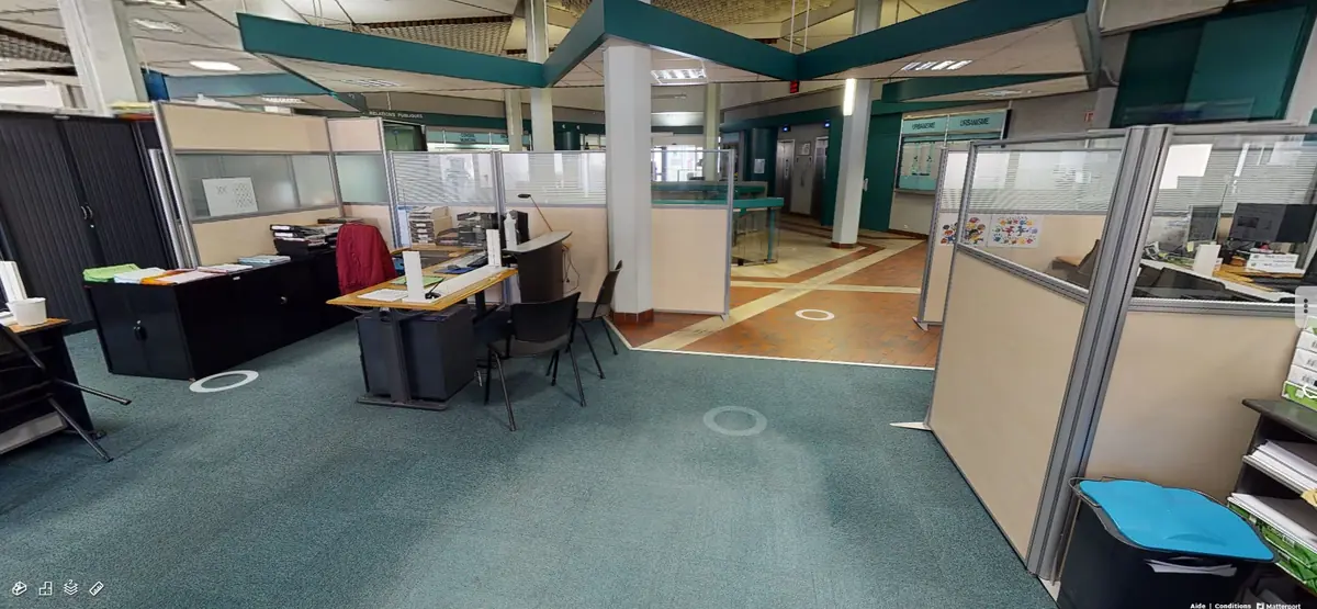 Interface visite virtuelle