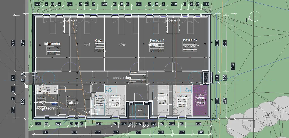 Modèle 3D détaillé